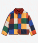 Multicolor Tiles Reversible Sheepskin Jacket by Bobo Choses