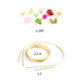 Pink Duo of Tiaras Bead Set by Djeco