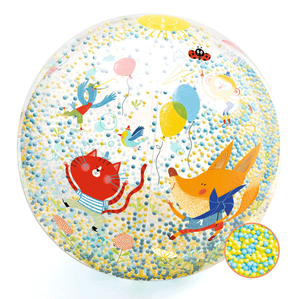 Bubbles Beach Ball by Djeco