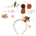 DIY Flower Friends Headbands to Create by Djeco