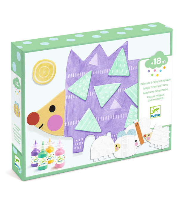 Magic Finger Painting Small Forms Toddle Art Set by Djeco