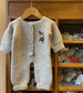 Sand Embroidered Romper by RKO