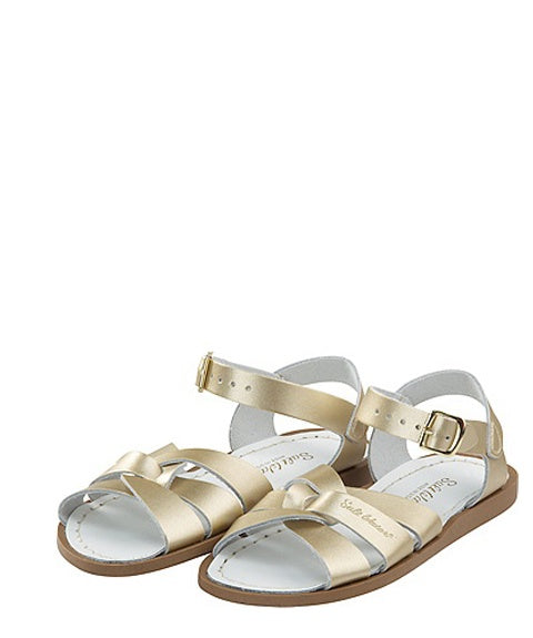 Children's Gold Original Sandal by Saltwater - Niddle Noddle