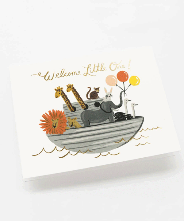 Noah's Ark Card by Rifle Paper Co - Niddle Noddle