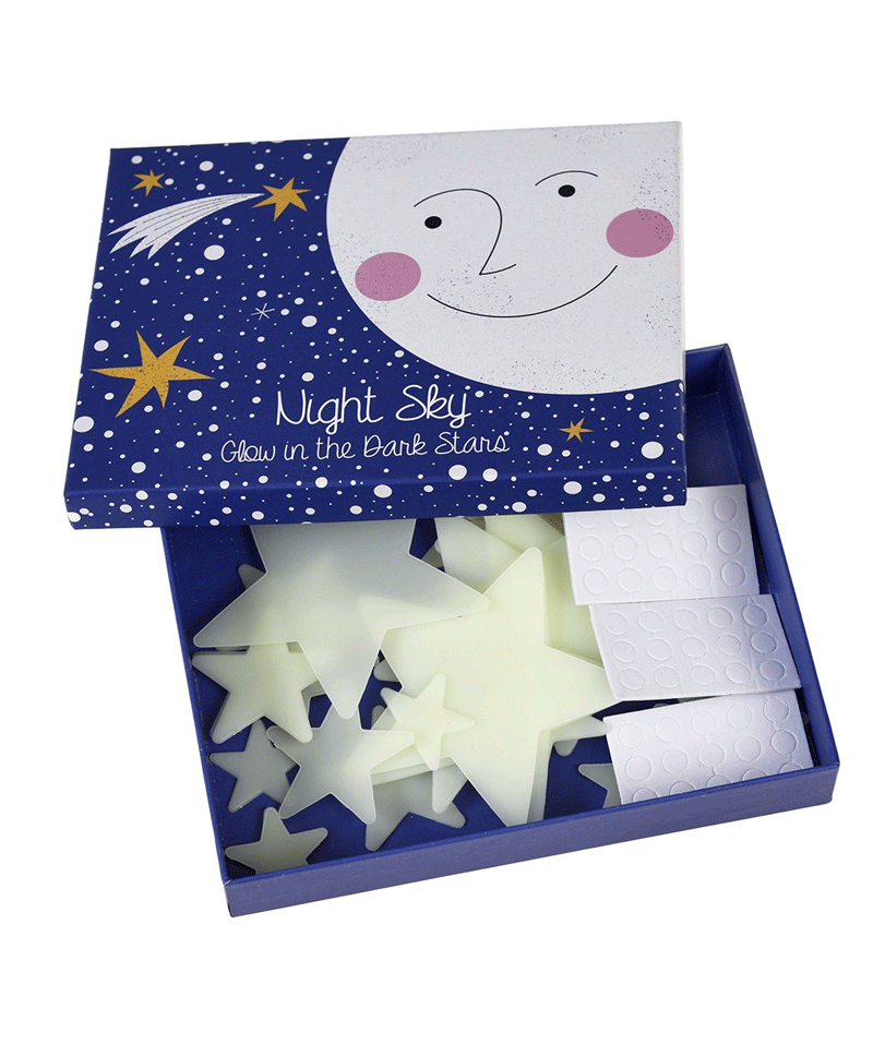 Night Sky Glow In The Dark Stars Box Of 30 - Niddle Noddle