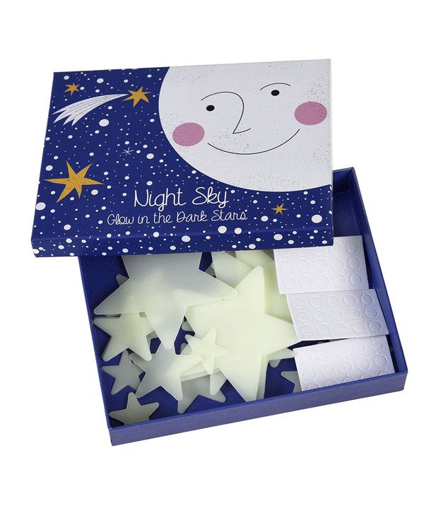 Night Sky Glow In The Dark Stars Box Of 30 - Niddle Noddle