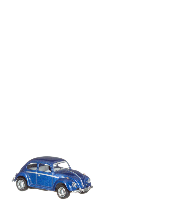 Small Diecast VW  Beetle by Welly - Niddle Noddle