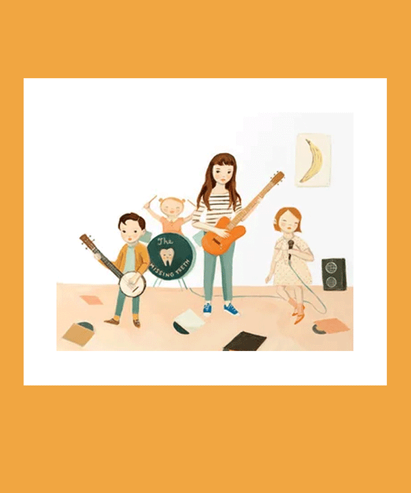 The Band Dream World Print by Emily Winfield Martin - Niddle Noddle