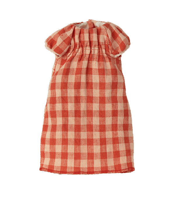 Size 3 Check Dress by maileg - Niddle Noddle