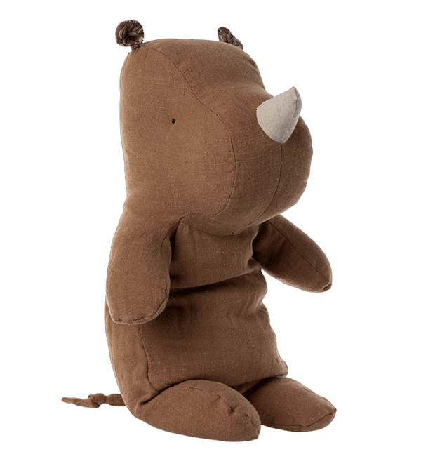 Safari Friend Medium Chocolate Rhino by Maileg