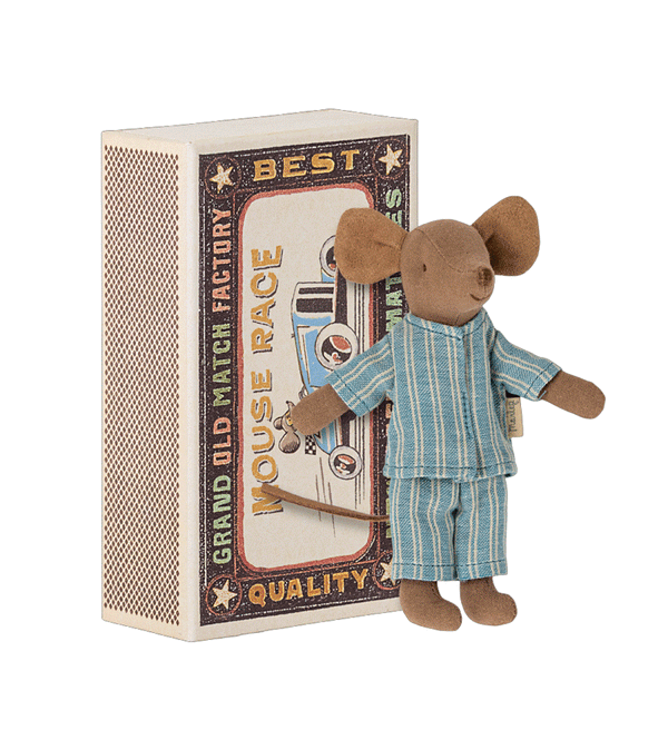 Big Brother Mouse in Matchbox by maileg”