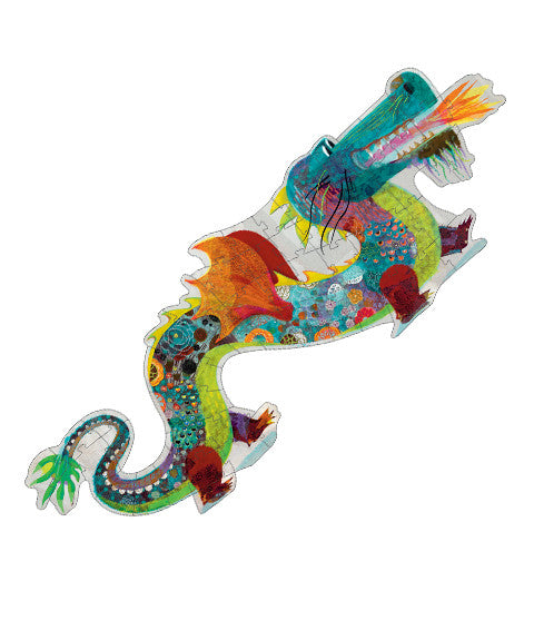 Djeco Giant Floor Puzzle, Leon The Dragon