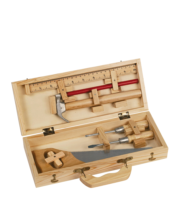 Wooden Tool Box Set by Moulin Roty - Niddle Noddle