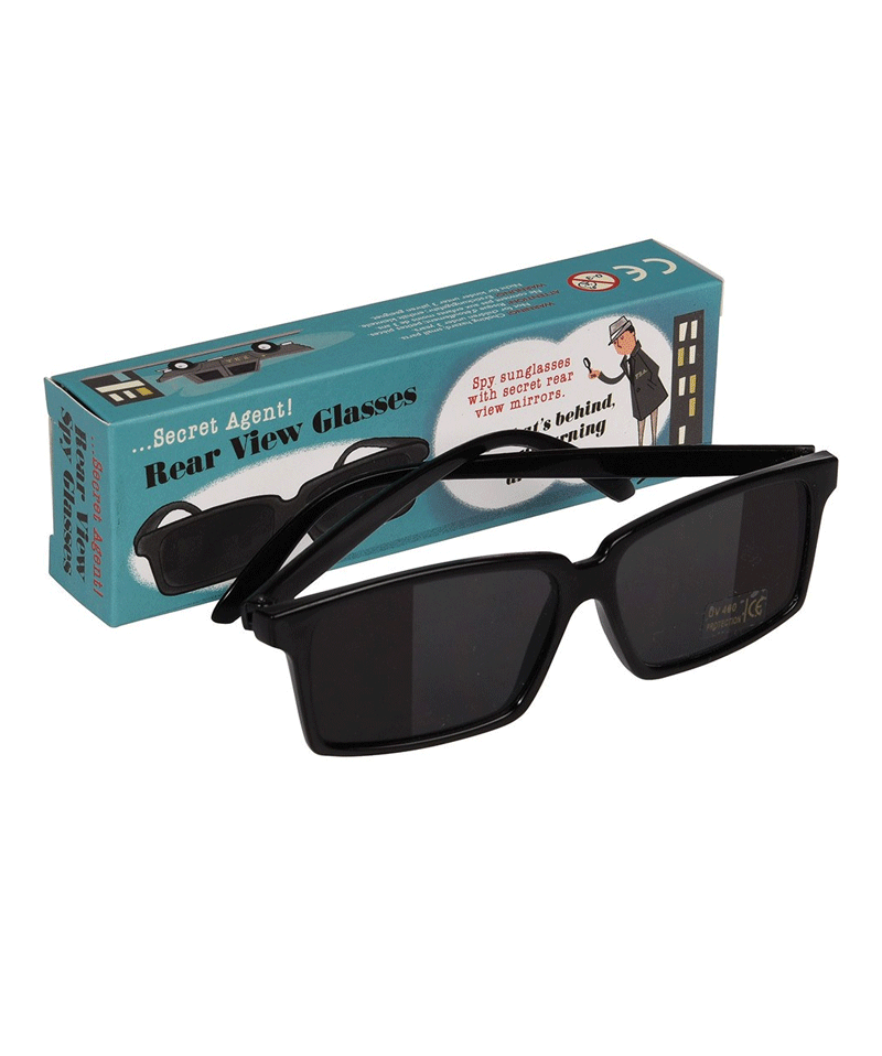 Secret Agent Rear View Spy Glasses