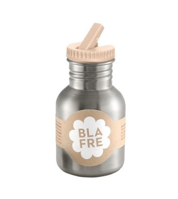 Peach 300ml Bottle with Flip Lid by Blafre