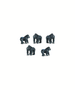 Mini Rubber Animals - Niddle Noddle
