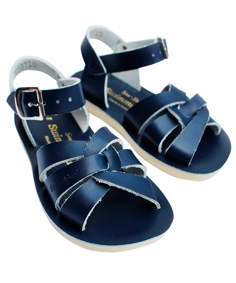 Swimmer Sandal in Navy By Sun-San - Niddle Noddle