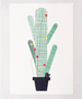 A3 Cactus Print by Scout Edition - Niddle Noddle