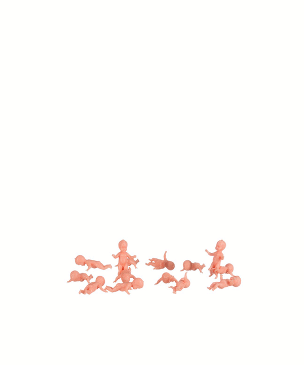 Mini Mini Mini Plastic Baby - Niddle Noddle