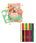 Marie's Pretty Dresses Colouring Art Set by Djeco - Niddle Noddle