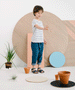 Children's Navy Original Sandal by Salt Water - Niddle Noddle