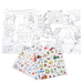 L'Explorateur Colouring & Sticker Book by Moulin Roty - Niddle Noddle