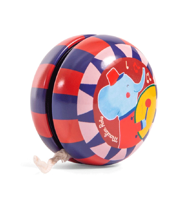 Elephant Metal Yoyo by Moulin Roty - Niddle Noddle