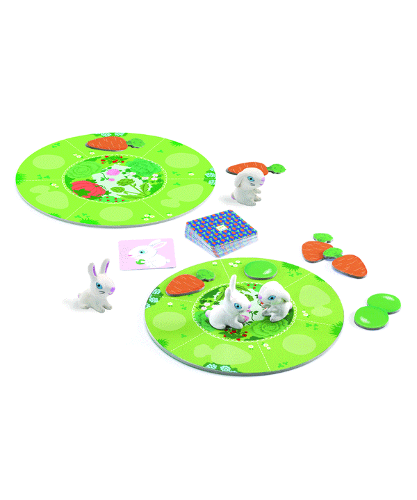 Little Collect Bunny Game by Djeco - Niddle Noddle