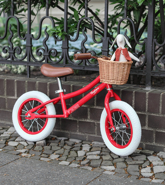 Vintage balance online bike with basket