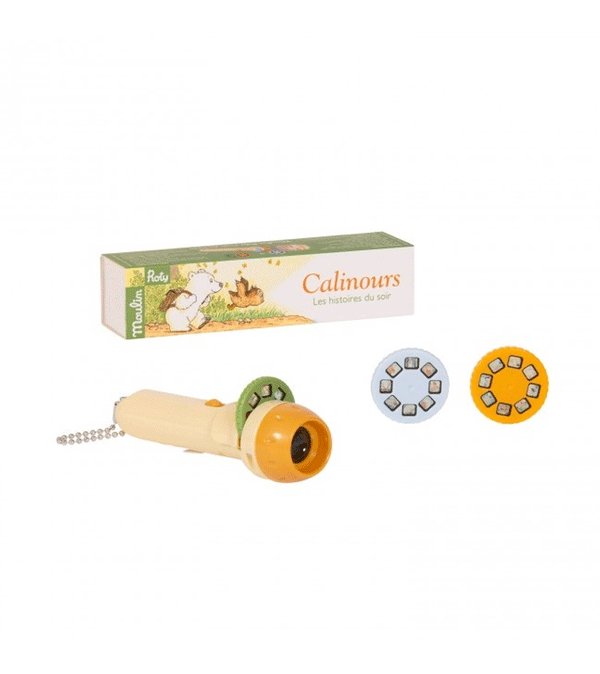 Calinours Ecole des Loisirs Storybook Torch by Moulin Roty - Niddle Noddle