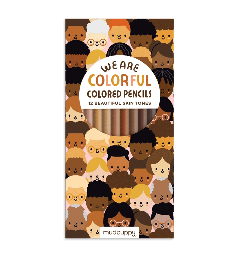 We Are Colorful Skin Tone Colored Pencils - Niddle Noddle