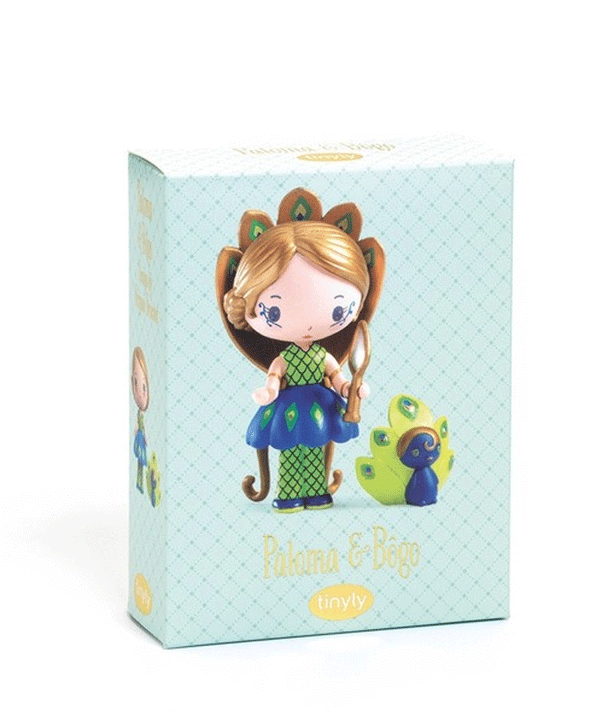 Paloma & Bogo Tinyly Doll Figures by Djeco