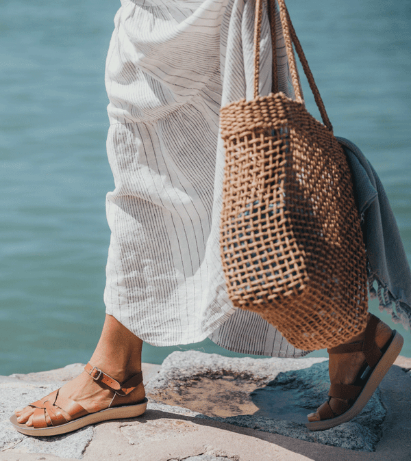 Adult Tan Swimmer Sandal by Sun-San - Niddle Noddle