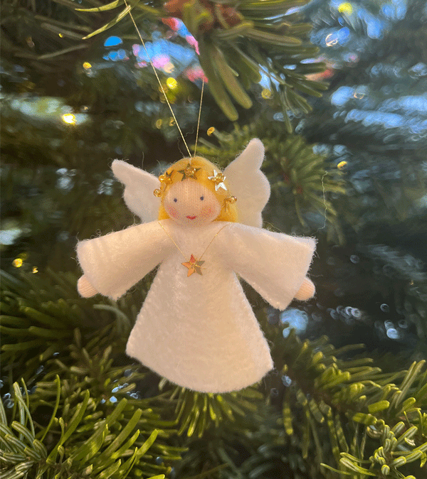 2023 Blond Hanging Angel Waldorf Doll