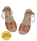 Adult  Tan Boardwalk Sandal  by Sun-San - Niddle Noddle