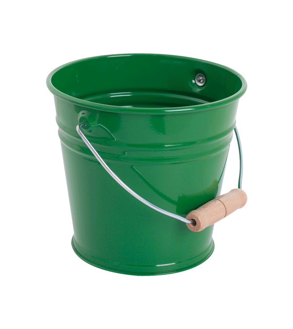Green Sand Bucket by Redecker