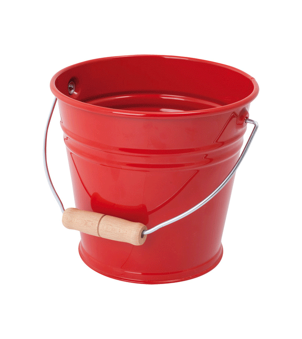 Red Sand Bucket- by Redecker