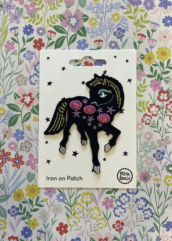 Pony Iron on Patch by Petra Boase - Niddle Noddle