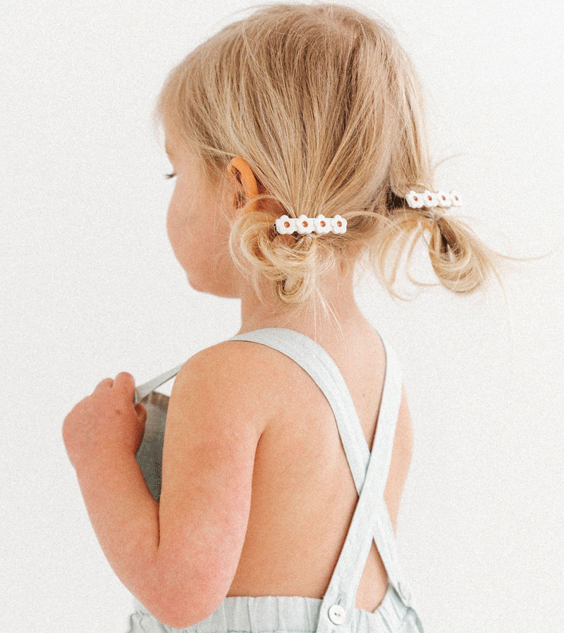 Cloud Flower Hair Clip by Wunderkin - Niddle Noddle