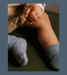 Stormy Sea Cotton Rib Sock by mp Denmark - Niddle Noddle