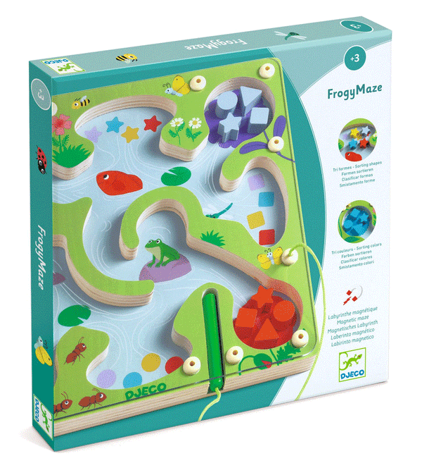 Frogymazy Wooden Game by Djeco