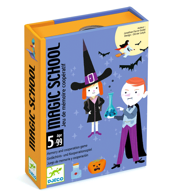 Magic School Card Game by Djeco - Niddle Noddle
