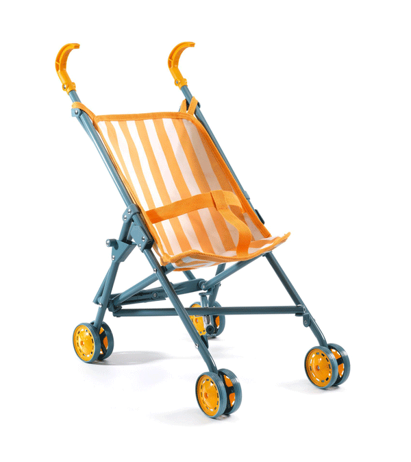 Pomea Sunshine Doll's Pushchair by Djeco