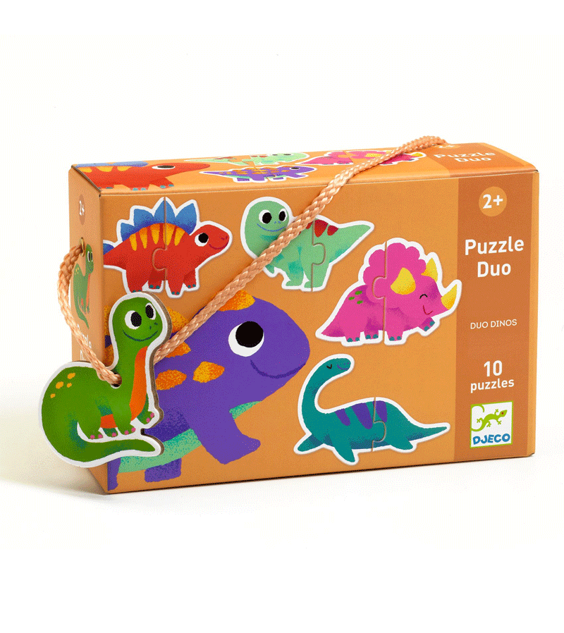 Duo Puzzle - Dinos by Djeco