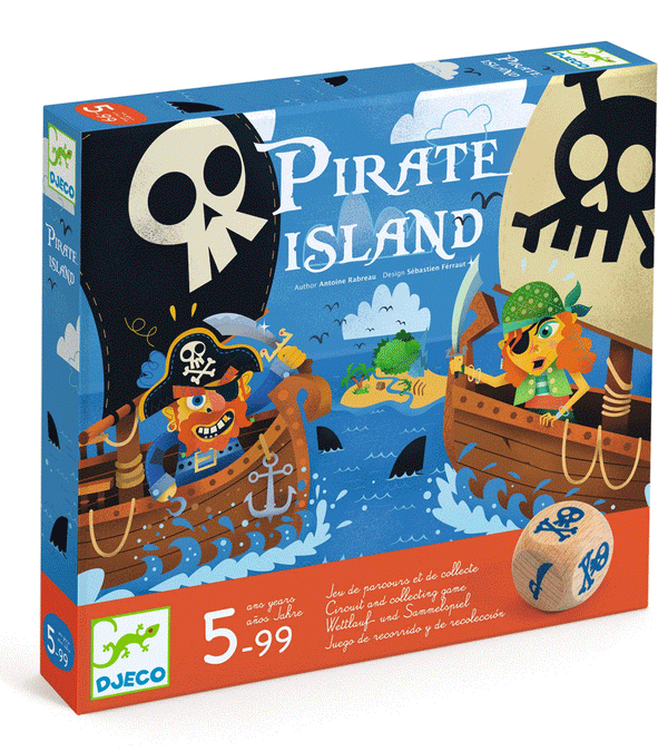 Pirate Island Game by Djeco