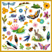 160 Garden  Stickers by Djeco