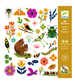 160 Garden  Stickers by Djeco - Niddle Noddle