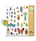 160 Microcosmos Metallic Stickers by Djeco