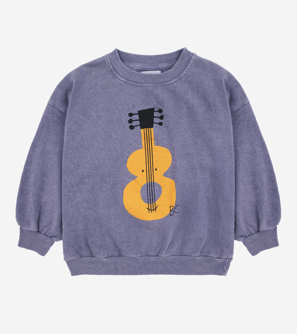Acoustic Guitar Sweatshirt by Bobo Choses