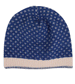 Navy Jacquard Hat by La Petite Collection